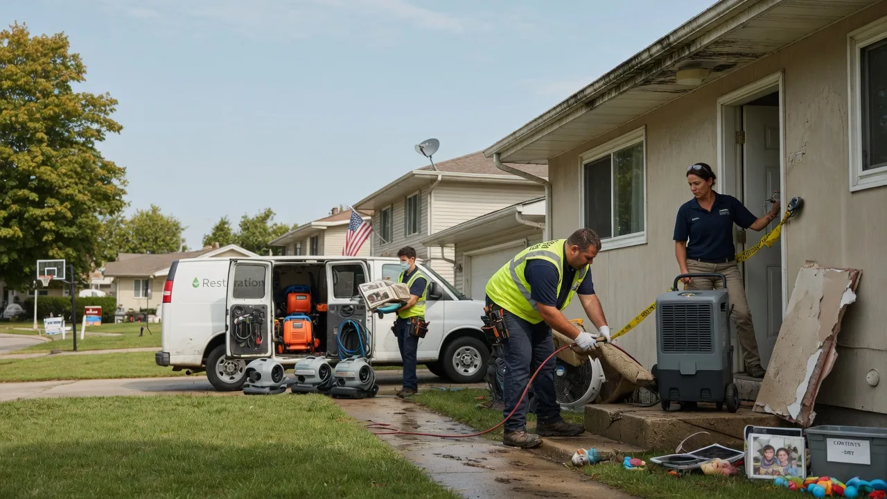 Water Damage Restoration in Centralia, MO near me